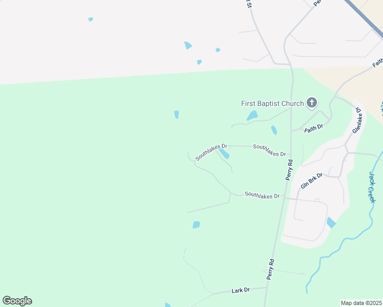 map of restaurants, bars, coffee shops, grocery stores, and more near Southlakes Drive in Grenada