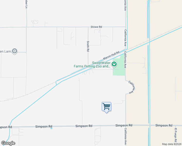 map of restaurants, bars, coffee shops, grocery stores, and more near 27955 California Avenue in Winchester