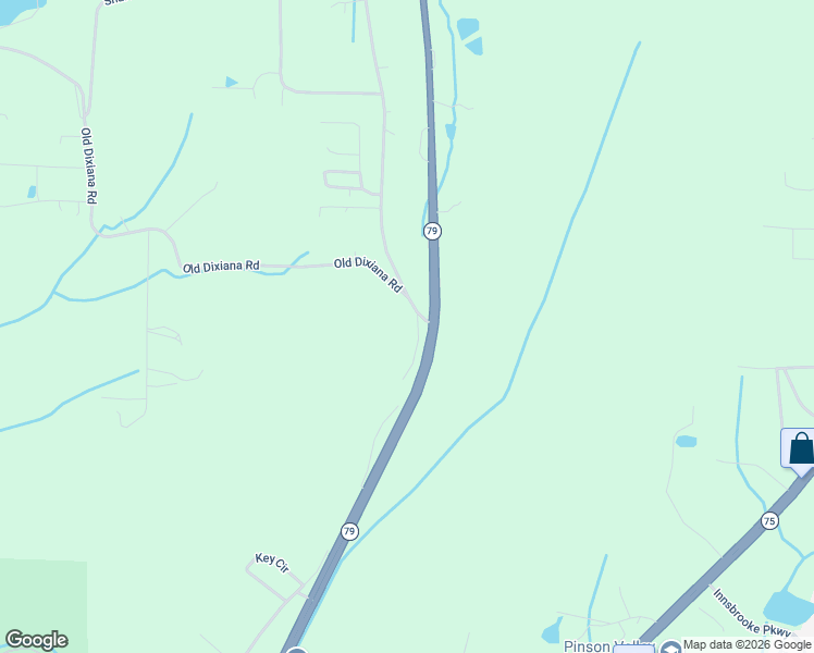 map of restaurants, bars, coffee shops, grocery stores, and more near 7260 Old Bradford Road in Pinson