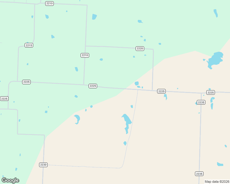 map of restaurants, bars, coffee shops, grocery stores, and more near 1472 County Road 2225 in Ivanhoe