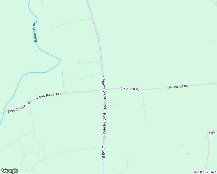 map of restaurants, bars, coffee shops, grocery stores, and more near 1125 South Hampton Street in Pinewood