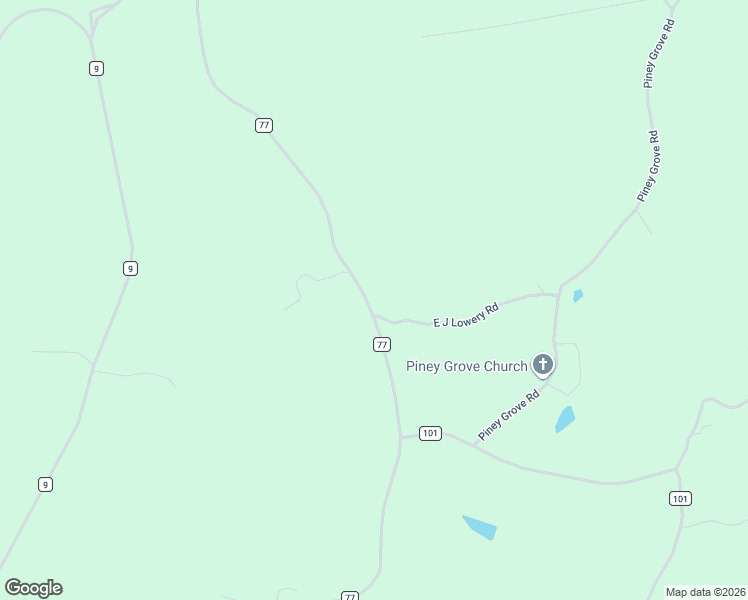 map of restaurants, bars, coffee shops, grocery stores, and more near 2000-2080 County Road 77 in Fayette