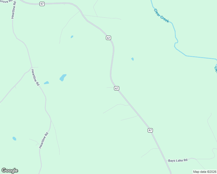 map of restaurants, bars, coffee shops, grocery stores, and more near 3329 County Road 67 in Bankston