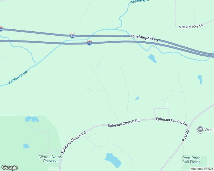 map of restaurants, bars, coffee shops, grocery stores, and more near 3355 South McKoy Road in Villa Rica