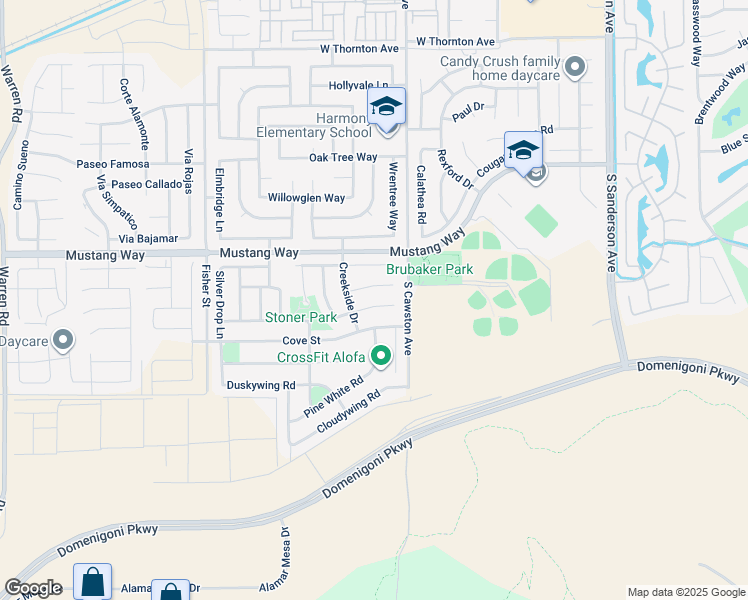 map of restaurants, bars, coffee shops, grocery stores, and more near 4338 Harbor Court in Hemet