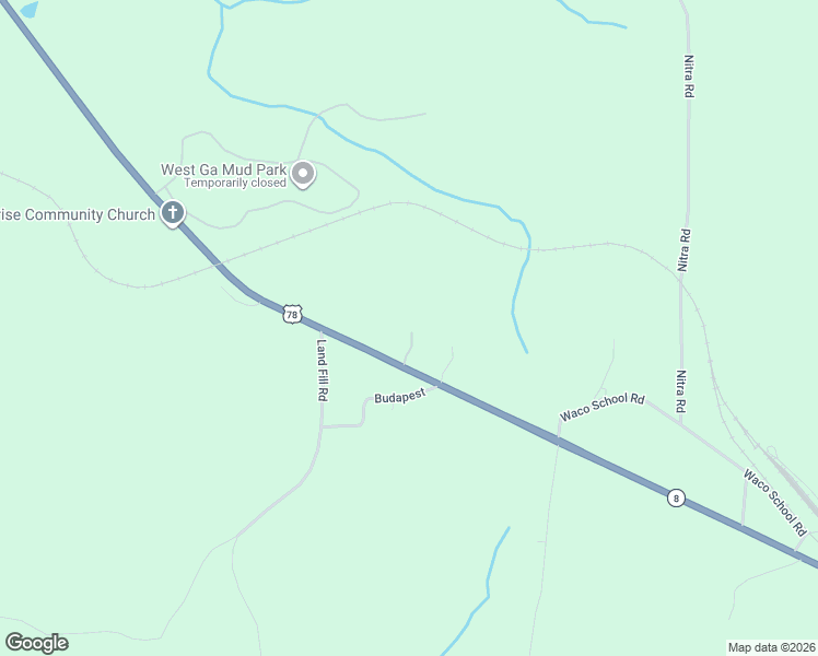 map of restaurants, bars, coffee shops, grocery stores, and more near 4532 U.S. 78 in Tallapoosa