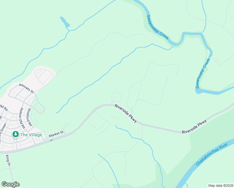 map of restaurants, bars, coffee shops, grocery stores, and more near 1905 Riverside Parkway in Douglasville