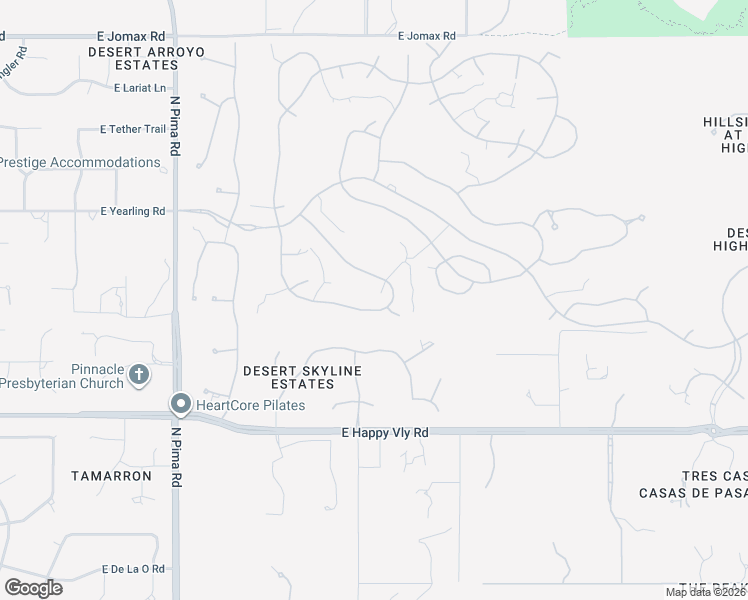 map of restaurants, bars, coffee shops, grocery stores, and more near 9250 East Hackamore Drive in Scottsdale