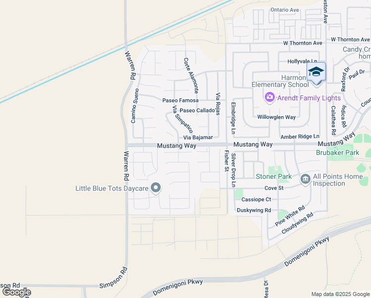 map of restaurants, bars, coffee shops, grocery stores, and more near 5156 Rowel Street in Hemet