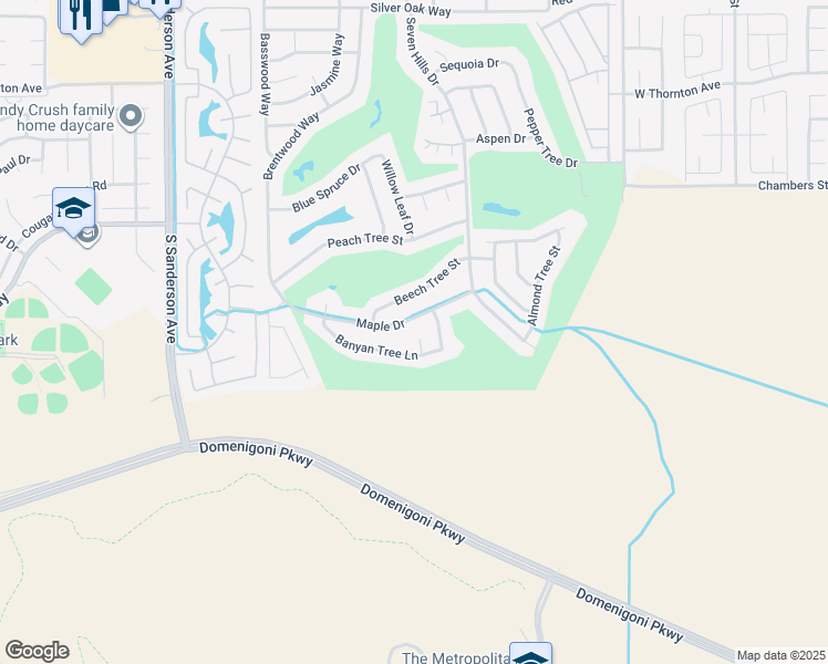 map of restaurants, bars, coffee shops, grocery stores, and more near 1841 Fir Tree Court in Hemet