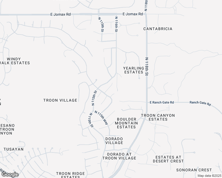 map of restaurants, bars, coffee shops, grocery stores, and more near 11597 East Desert Willow Drive in Scottsdale