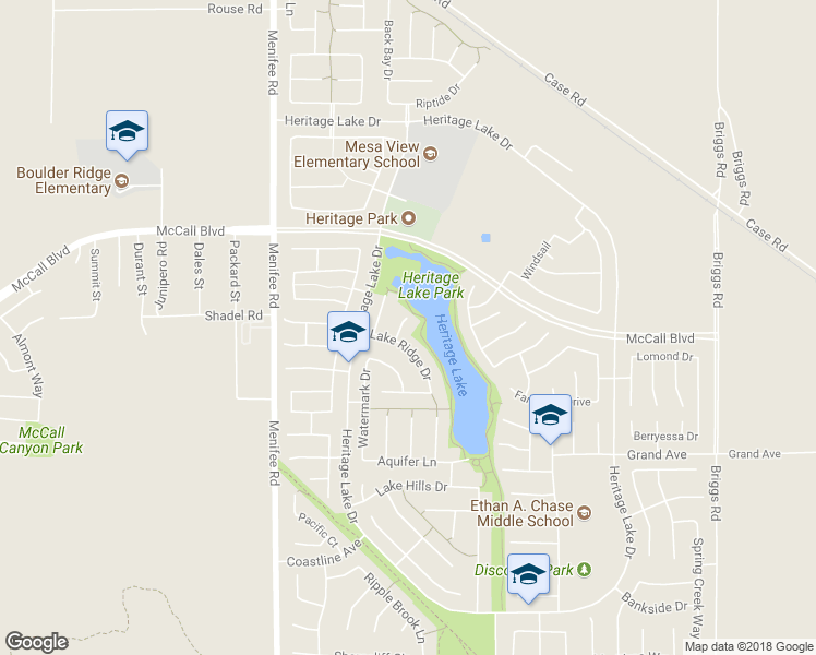 map of restaurants, bars, coffee shops, grocery stores, and more near 27730 Balboa Court in Menifee