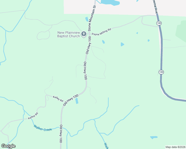 map of restaurants, bars, coffee shops, grocery stores, and more near 3601 Old Highway 100 in Tallapoosa