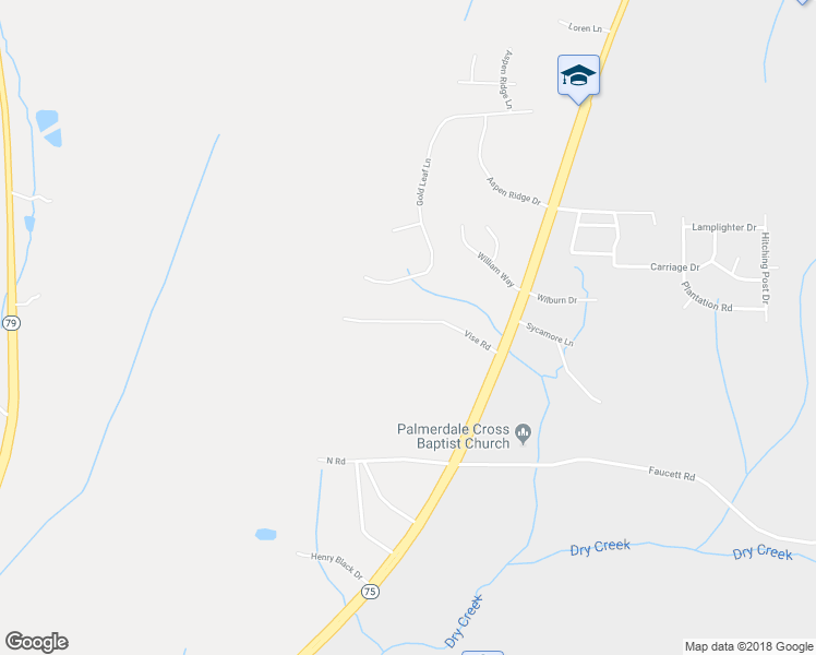 map of restaurants, bars, coffee shops, grocery stores, and more near 4821 Vise Road in Pinson