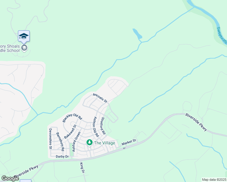 map of restaurants, bars, coffee shops, grocery stores, and more near Garden Hill Lane in Douglasville