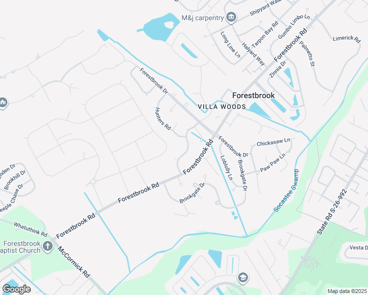 map of restaurants, bars, coffee shops, grocery stores, and more near 115 Quail Hollow Road in Myrtle Beach