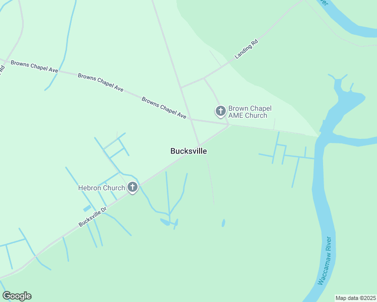 map of restaurants, bars, coffee shops, grocery stores, and more near in Bucksville
