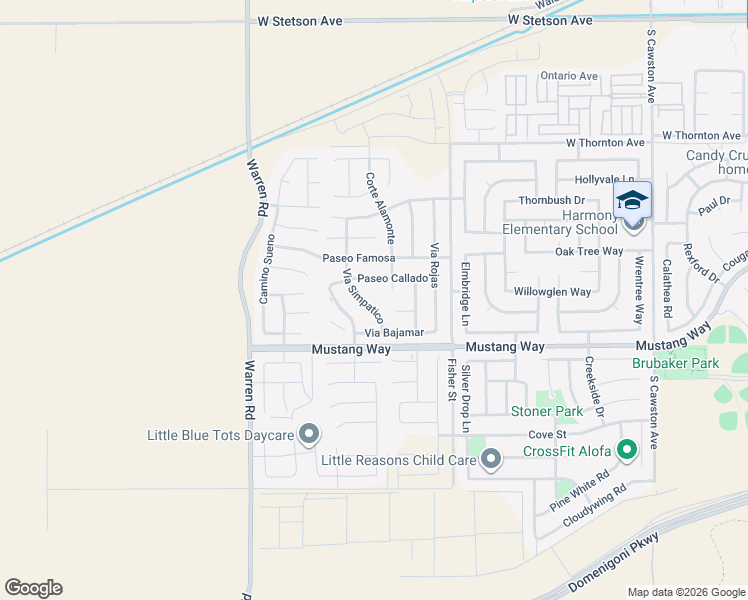 map of restaurants, bars, coffee shops, grocery stores, and more near 1648 Via Simpatico in Hemet
