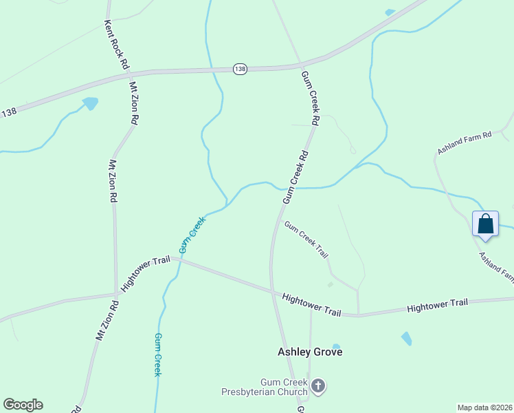 map of restaurants, bars, coffee shops, grocery stores, and more near 2995 Gum Creek Road in Oxford