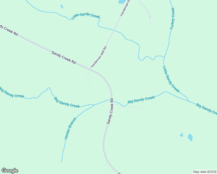 map of restaurants, bars, coffee shops, grocery stores, and more near Sandy Creek Road in Madison