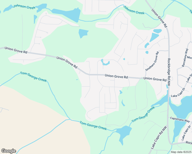 map of restaurants, bars, coffee shops, grocery stores, and more near 2311 Haliard Way in Lithonia