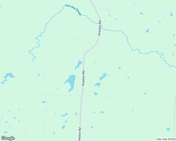 map of restaurants, bars, coffee shops, grocery stores, and more near 1470 Preston Road in Denison