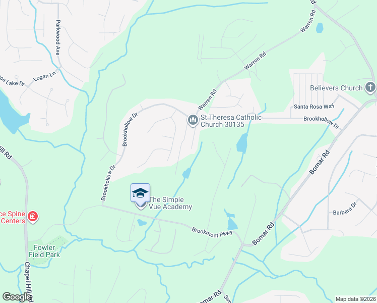 map of restaurants, bars, coffee shops, grocery stores, and more near 3111 Bonita Springs Ct in Douglasville