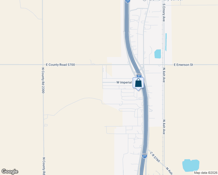 map of restaurants, bars, coffee shops, grocery stores, and more near 306 West Jarrell Street in New Deal