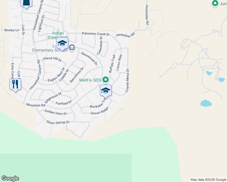 map of restaurants, bars, coffee shops, grocery stores, and more near 27550 Coyote Mesa Drive in Corona