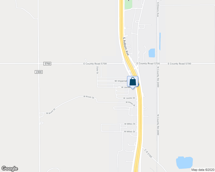 map of restaurants, bars, coffee shops, grocery stores, and more near 306 West Jarrell Street in New Deal