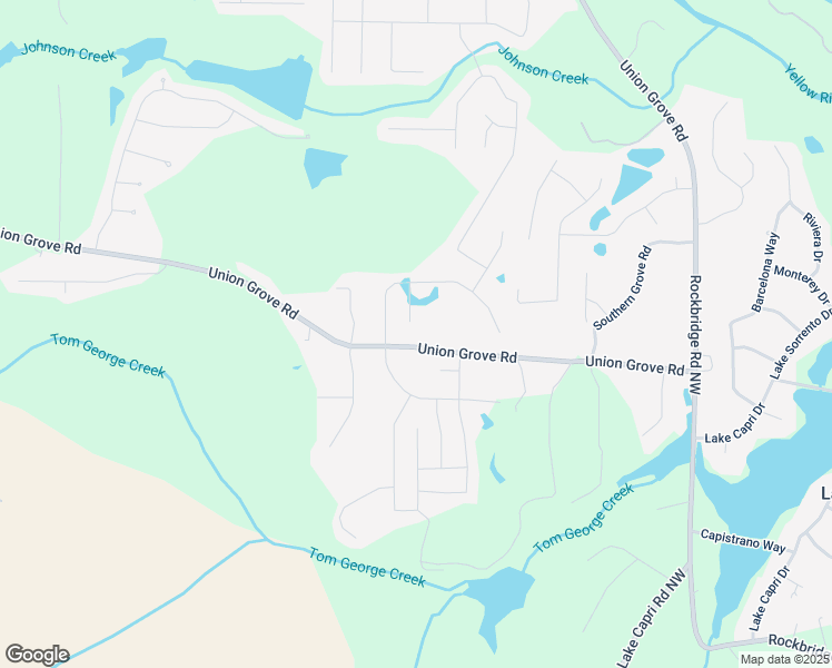 map of restaurants, bars, coffee shops, grocery stores, and more near 2496 Osceola Road in Lithonia