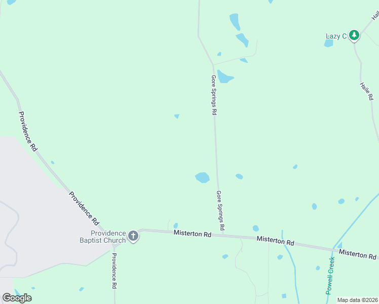 map of restaurants, bars, coffee shops, grocery stores, and more near 2495 Gore Springs Road in Grenada