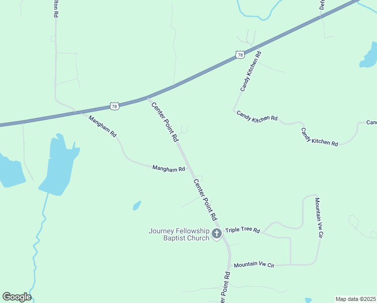 map of restaurants, bars, coffee shops, grocery stores, and more near 162 Center Point Road in Bremen