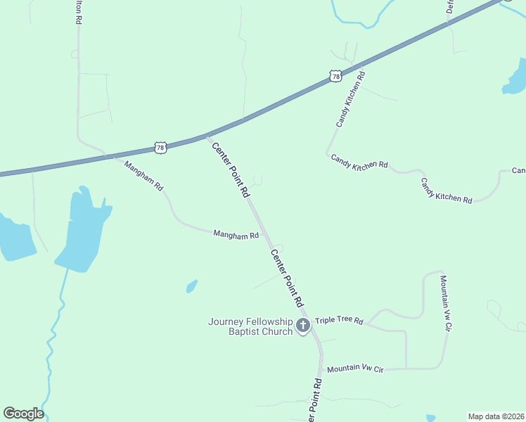 map of restaurants, bars, coffee shops, grocery stores, and more near 162 Center Point Road in Bremen