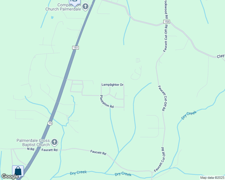map of restaurants, bars, coffee shops, grocery stores, and more near 5219 Carriage Drive in Pinson