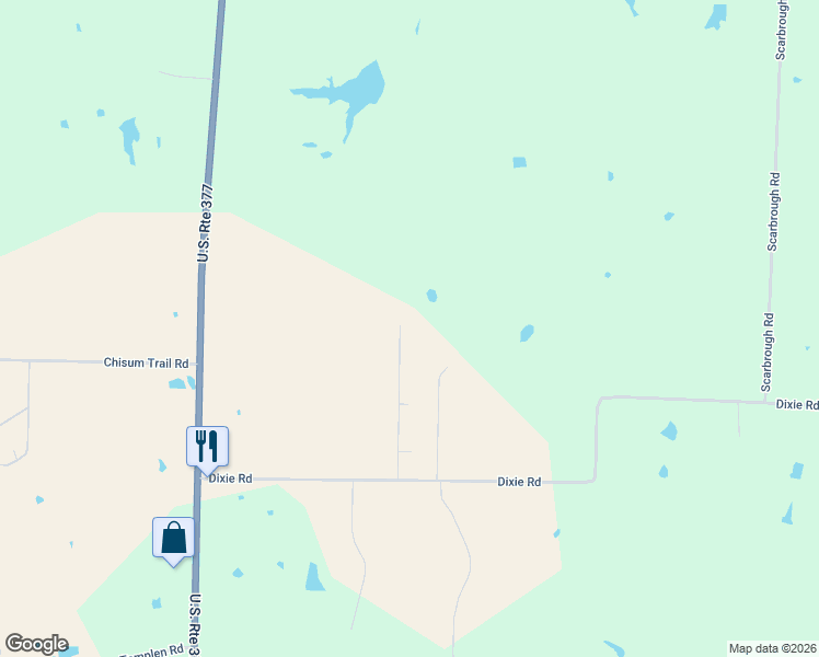 map of restaurants, bars, coffee shops, grocery stores, and more near in Whitesboro