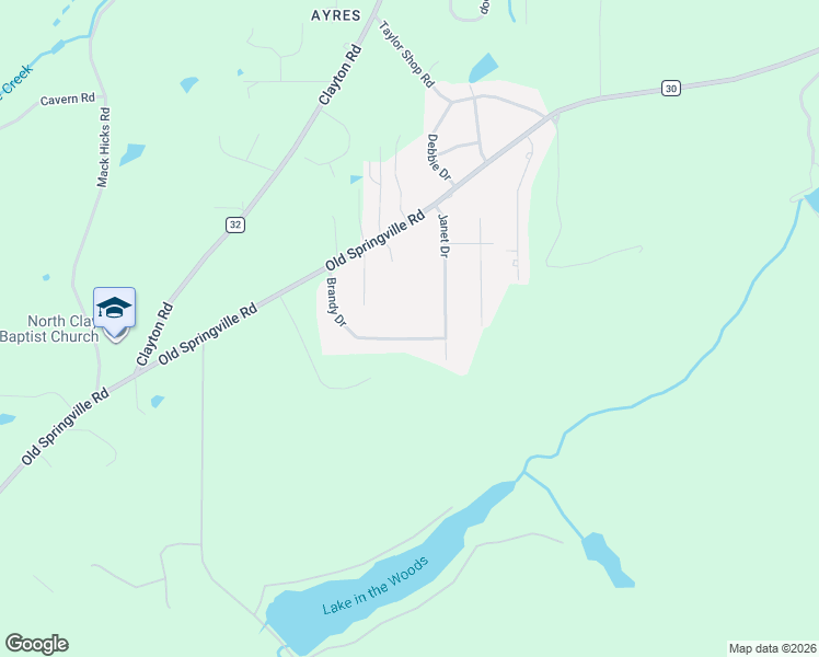 map of restaurants, bars, coffee shops, grocery stores, and more near 690 Brandy Drive in Trussville