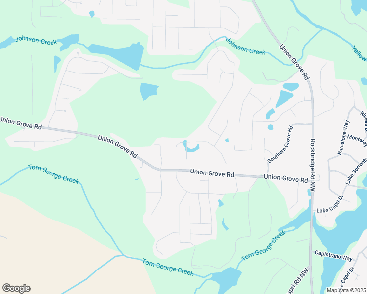 map of restaurants, bars, coffee shops, grocery stores, and more near 2453 Osceola Road in Lithonia