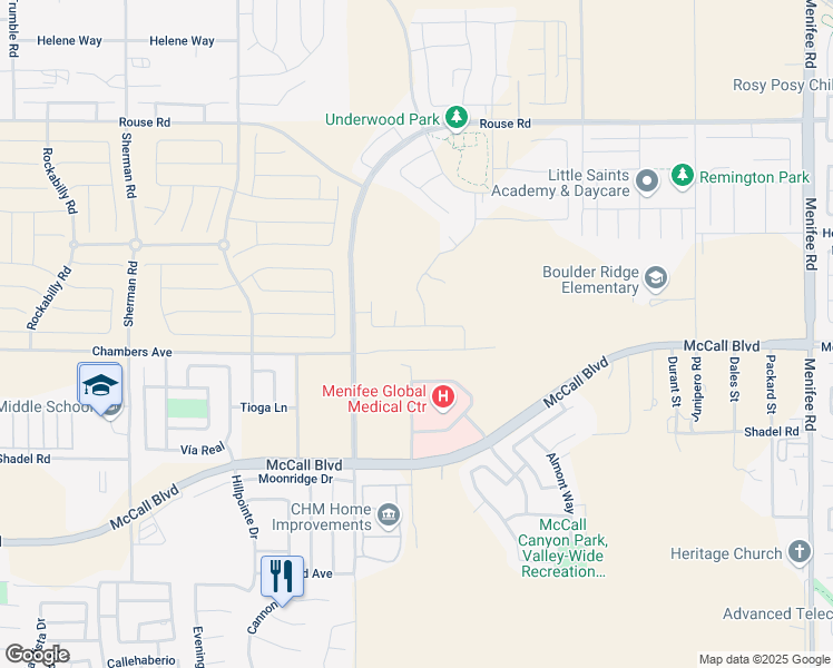 map of restaurants, bars, coffee shops, grocery stores, and more near 28151 Schola Drive in Menifee