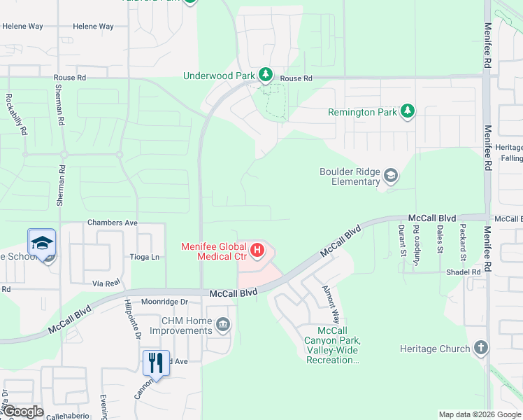 map of restaurants, bars, coffee shops, grocery stores, and more near 28235 Schola Drive in Menifee