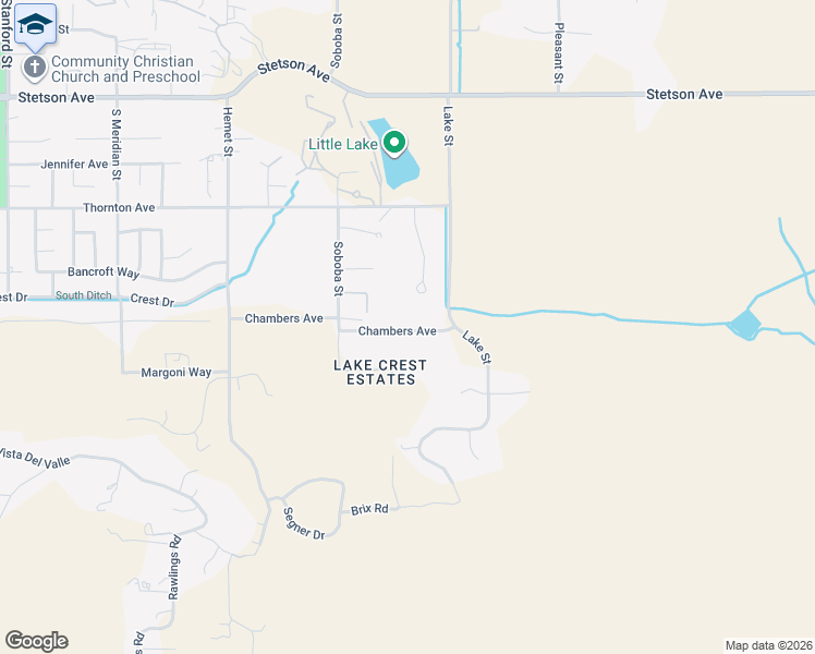 map of restaurants, bars, coffee shops, grocery stores, and more near 42646 Chambers Avenue in Hemet