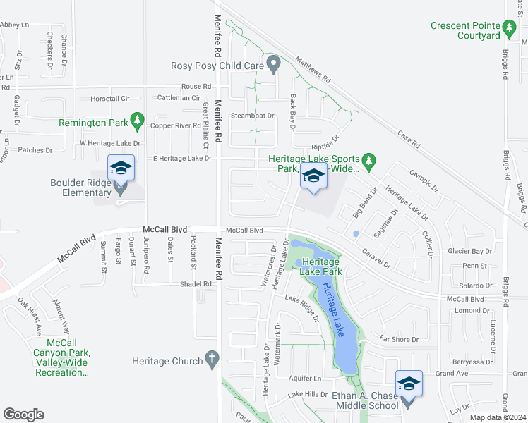 map of restaurants, bars, coffee shops, grocery stores, and more near 29188 Shipwright Drive in Menifee