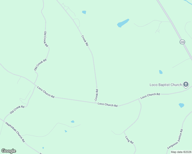 map of restaurants, bars, coffee shops, grocery stores, and more near 2802 Crook Road in Lincolnton