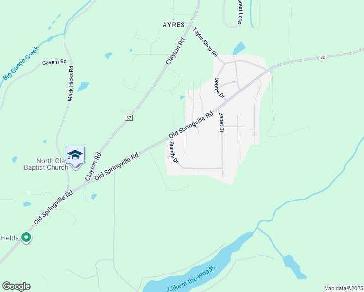 map of restaurants, bars, coffee shops, grocery stores, and more near 7518 Ashton Place in Trussville