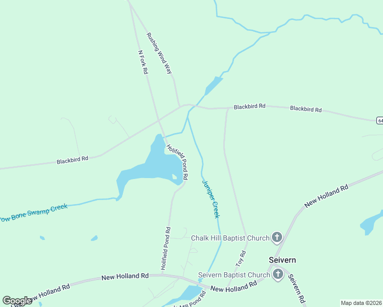 map of restaurants, bars, coffee shops, grocery stores, and more near 214 Holifield Pond Road in Wagener