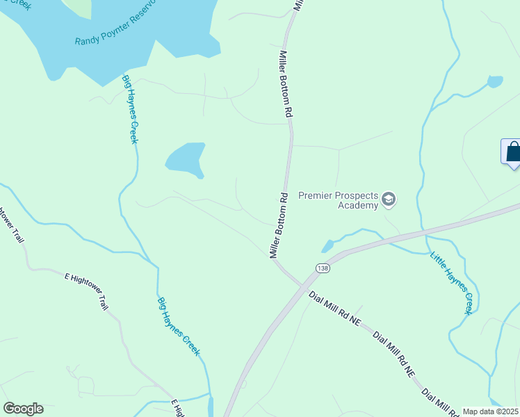 map of restaurants, bars, coffee shops, grocery stores, and more near 2105 Adel Drive in Loganville
