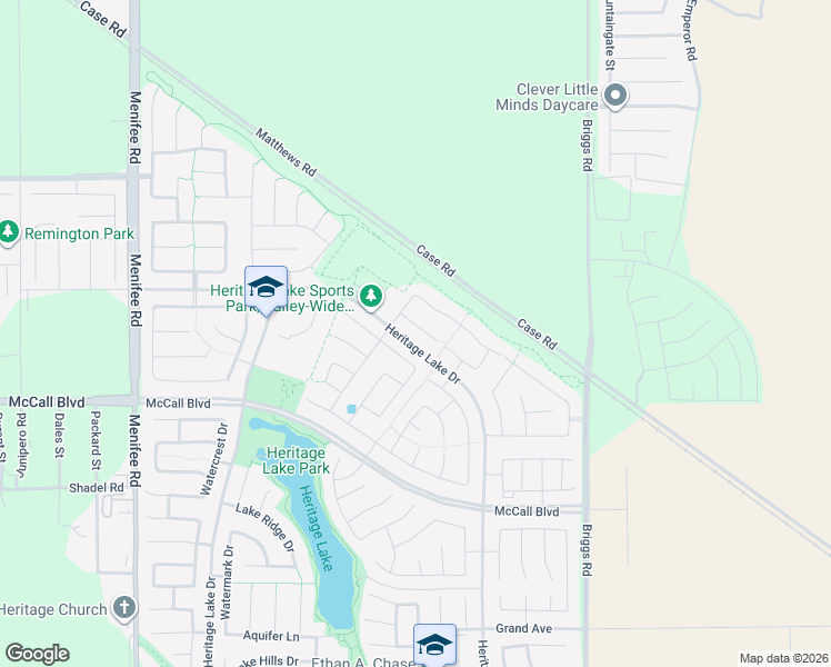 map of restaurants, bars, coffee shops, grocery stores, and more near 29545 Acadia Court in Menifee