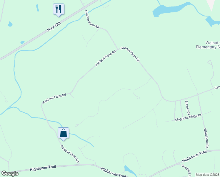 map of restaurants, bars, coffee shops, grocery stores, and more near 5407 Wapakonata Trail in Oxford