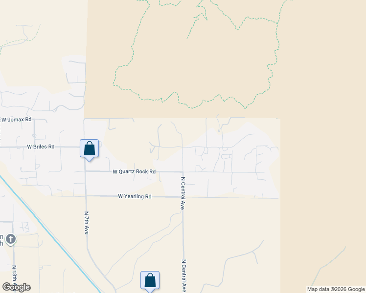 map of restaurants, bars, coffee shops, grocery stores, and more near in Maricopa County
