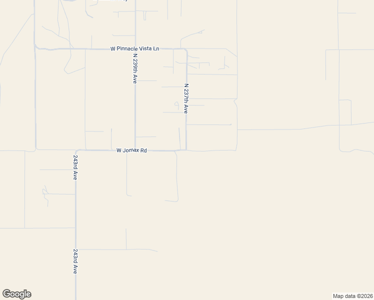 map of restaurants, bars, coffee shops, grocery stores, and more near 23899 West Jomax Road in Wittmann